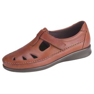SAS Tripad Roamer Slip On Loafer chestnut